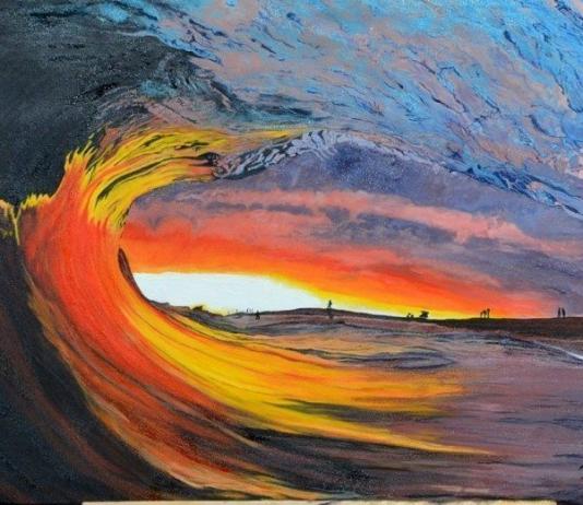 Beach, Ocean & Sea Painting by Pil Franco Laplace / Artist 3087