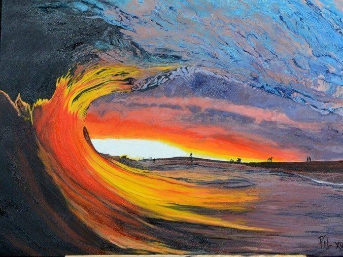Painting by Pil Franco Laplace / 3087 Painting by Pil Franco Laplace / 3087