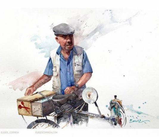 Man / Male Painting by Eudes Correia / 6264