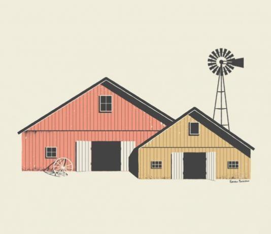 Architecture Illustration by Kristen Boydstun / 6291