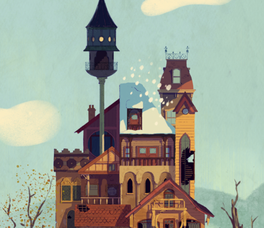 Architecture Illustration by Garrett Lee / 7129