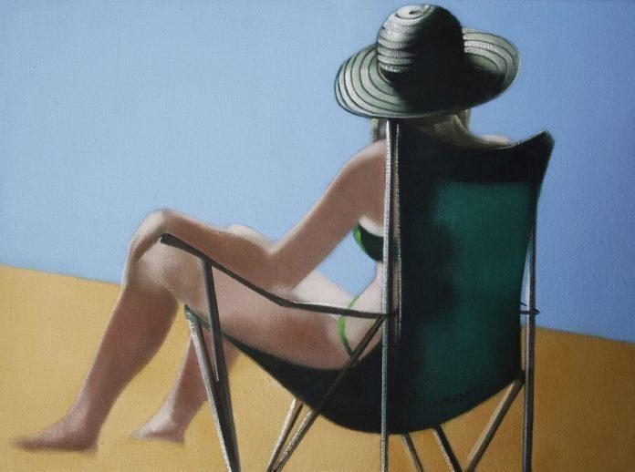 Painting by Martine Pinsolle / 10571