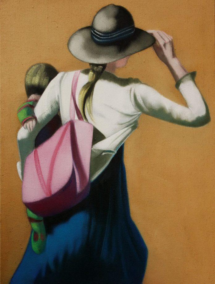 Painting by Martine Pinsolle / 10573