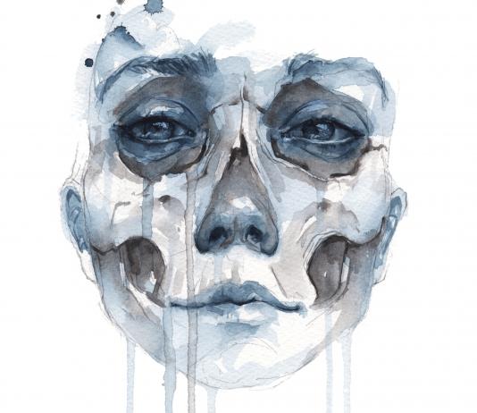 watercolor paintings of faces