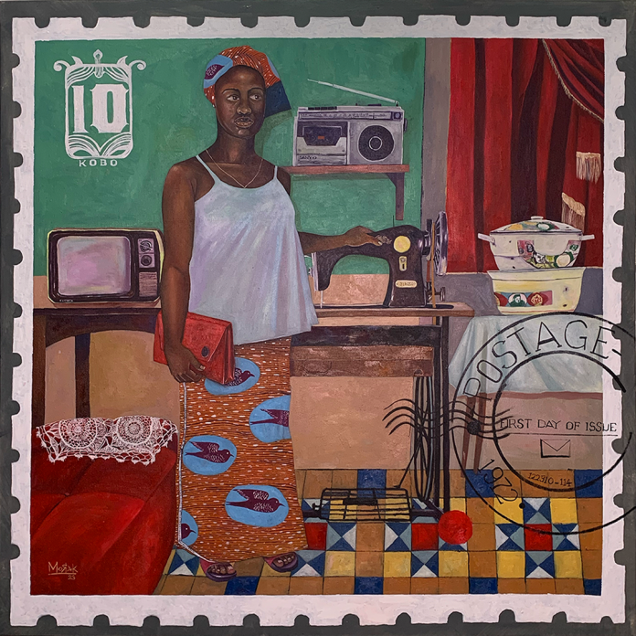 Painting by Morakinyo Femi / 17680 Painting by Morakinyo Femi / 17680