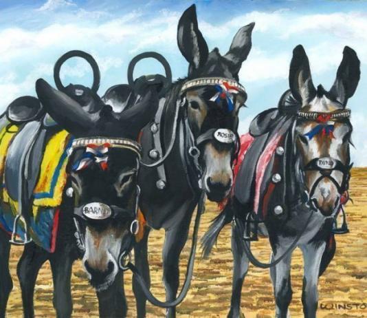 Donkey Painting by Winston Higham / 5268