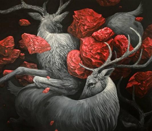 Deer Painting by Hemad Javadzade / Artist 10351