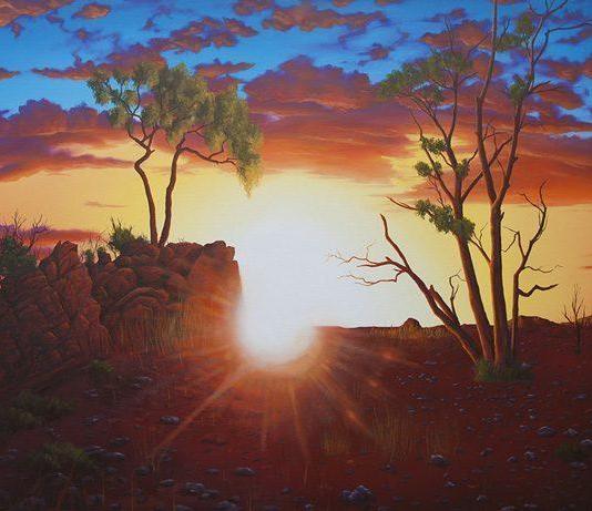 Sunset & Sunrise Painting by Jack Rowland / Artist 10452